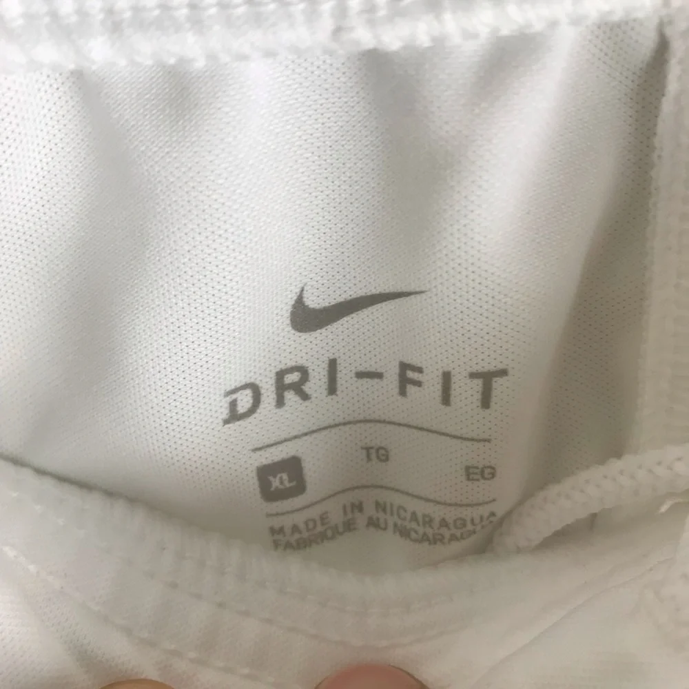 White Youth Football/Soccer Shorts Sz XL by Nike